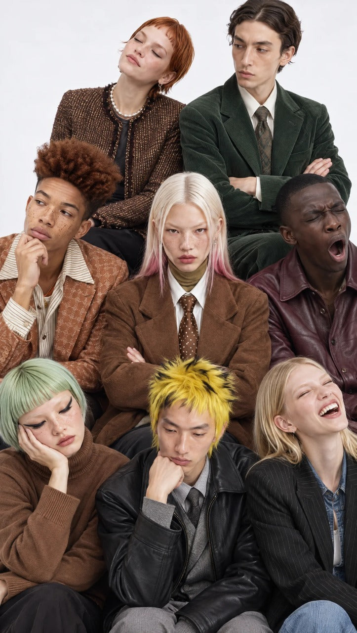 The NBDY Club cast, seated together